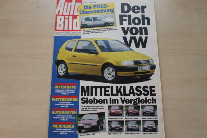 Deckblatt Auto Bild (30/1993)